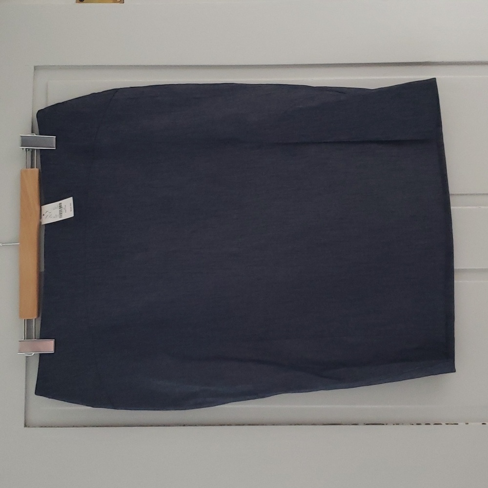 New York & Co denim stretch pencil skirt